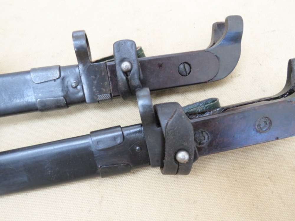 2 Bulgarian AK-47 Rifle Bayonet & Scabbard for Milled Receiver AK47-img-11