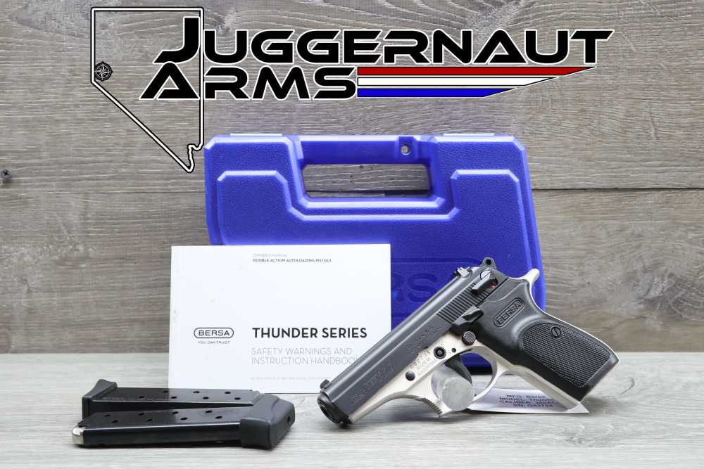 Bersa Thunder 380 Two-Tone .380 ACP Pistol - PENNY AUCTION - NO RESERVE!-img-0