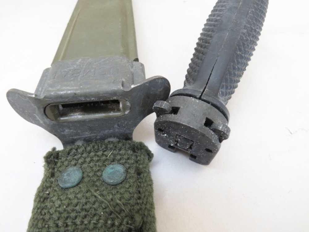 New In Box USGI BOC made M7 AR-15 M16 Bayonet With M8A1 Scabbard-img-9