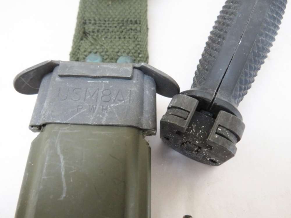 New In Box USGI BOC made M7 AR-15 M16 Bayonet With M8A1 Scabbard-img-8