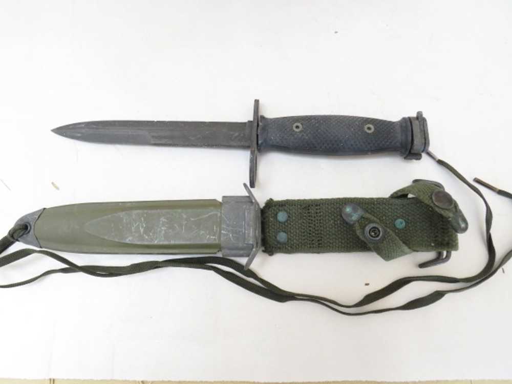 New In Box USGI BOC made M7 AR-15 M16 Bayonet With M8A1 Scabbard-img-5