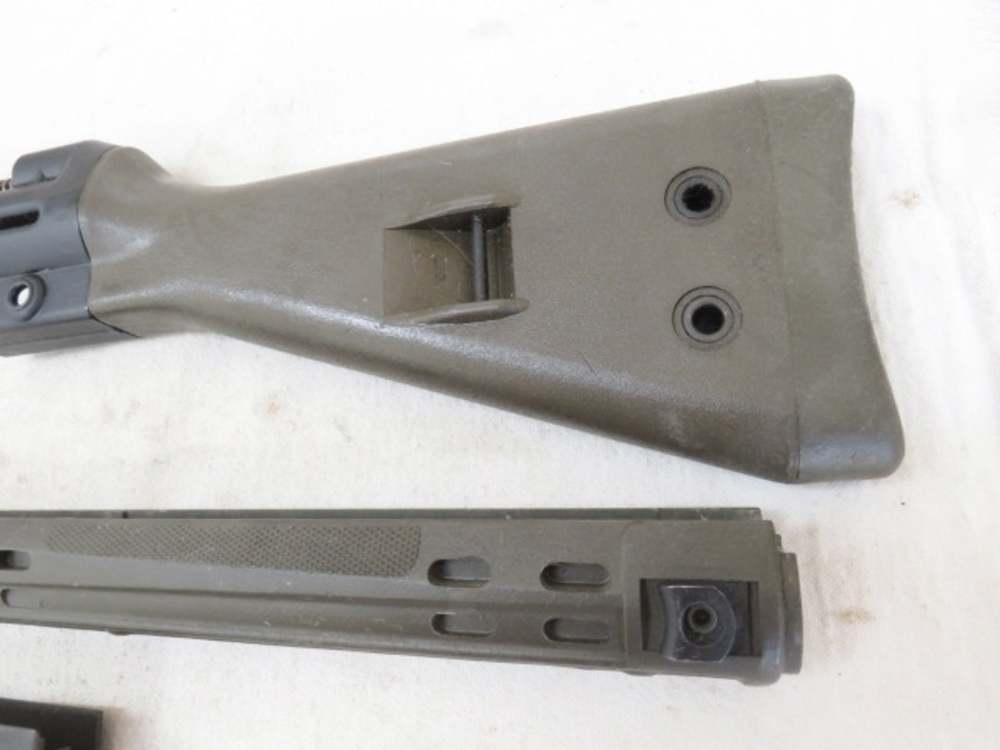 G3 HK91 7.62 Rifle Green Stock Set & Grip Assembly H&K HK Parts-img-2