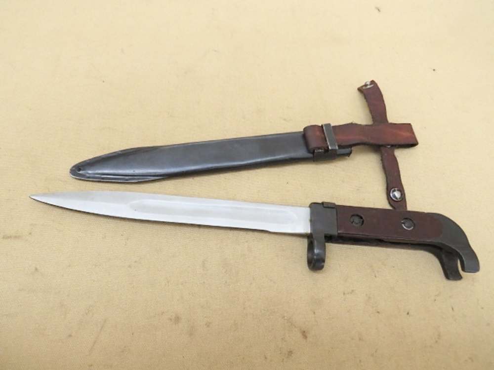Bulgarian AK-47 Rifle Bayonet & Scabbard for Milled Receiver AK47-img-0