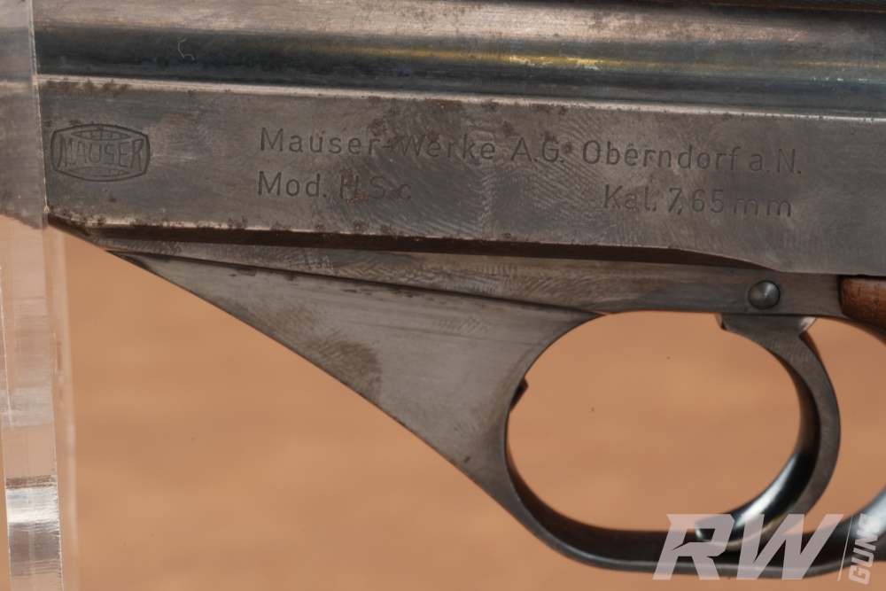 WWII Mauser HSc 7.65mm .32 ACP Police Eagle/L 1st Variation-img-16