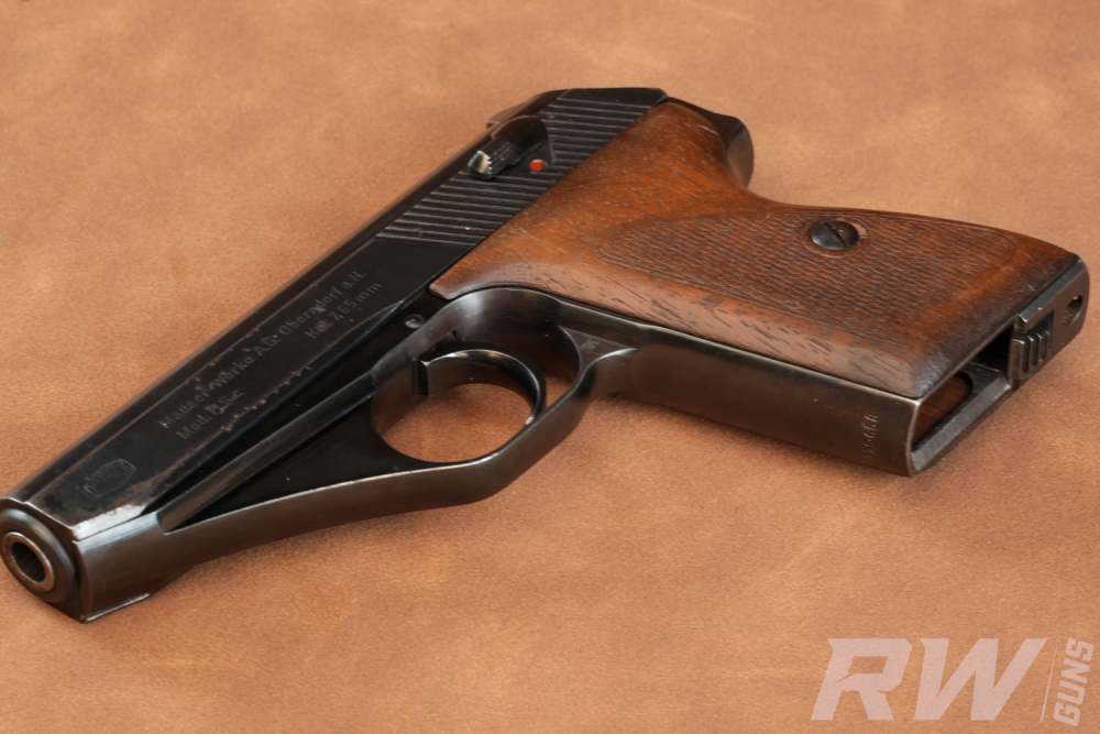 WWII Mauser HSc 7.65mm .32 ACP Police Eagle/L 1st Variation-img-8