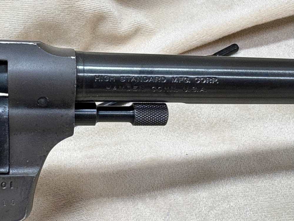 High Standard Model R-101 22LR 9 Shot Revolver-img-4