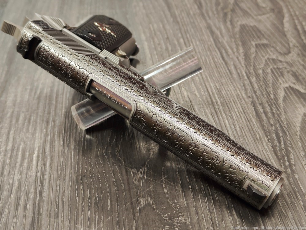 COLT 1911 ENGRAVED SCROLL EMBELISHED ORNATE FILIGREE O1911C-SS38-img-5