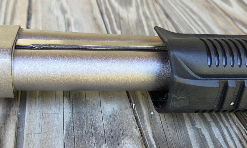 Remington 870 Marine Magnum 12GA 18" Nickel W/ Extras-img-19