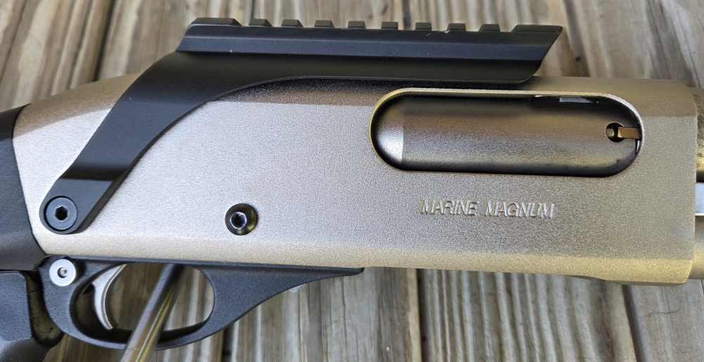 Remington 870 Marine Magnum 12GA 18" Nickel W/ Extras-img-10