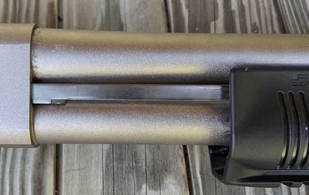 Remington 870 Marine Magnum 12GA 18" Nickel W/ Extras-img-13