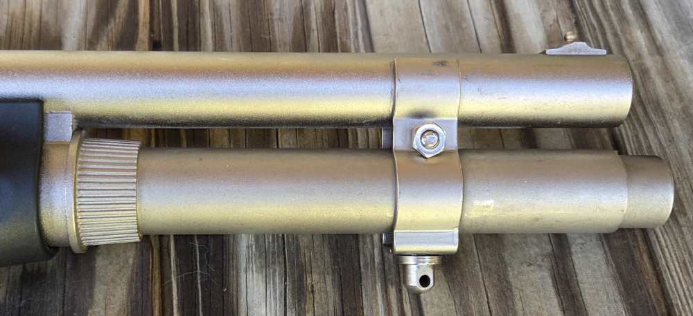 Remington 870 Marine Magnum 12GA 18" Nickel W/ Extras-img-15