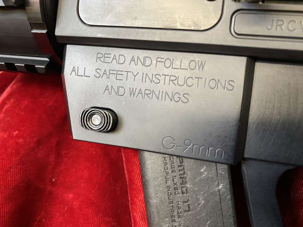 Just Right Carbine (JRC) G-9mm JR Carbine Glock Magazine Quad Rail Red Dot-img-6