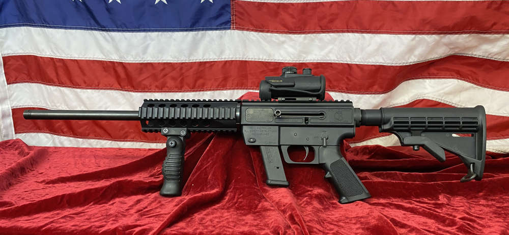 Just Right Carbine (JRC) G-9mm JR Carbine Glock Magazine Quad Rail Red Dot-img-0