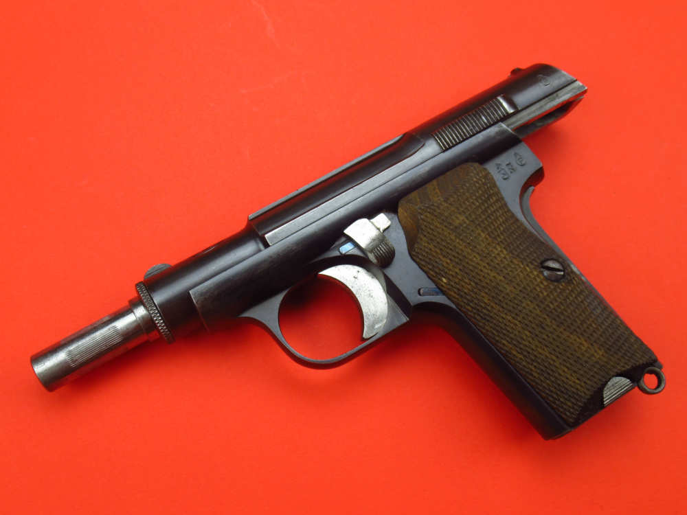 Desirable 1943 German Issued WWII Spanish ASTRA 300 WaA/251 9mm Kurtz .380 -img-56