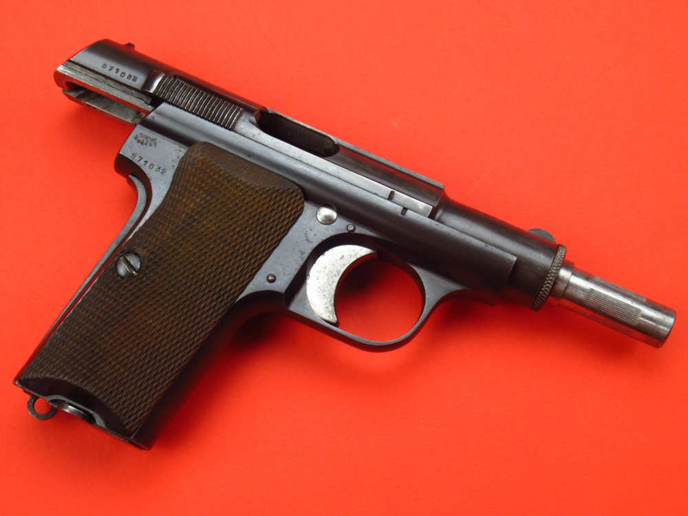 Desirable 1943 German Issued WWII Spanish ASTRA 300 WaA/251 9mm Kurtz .380 -img-59