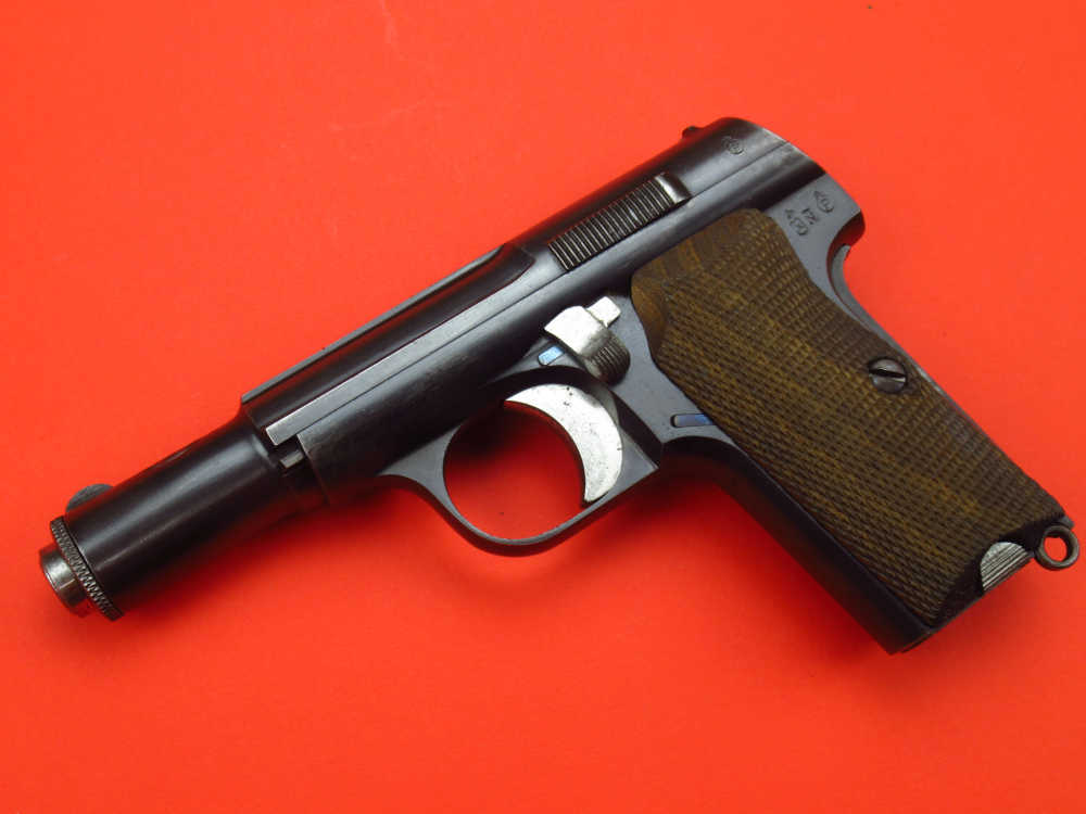 Desirable 1943 German Issued WWII Spanish ASTRA 300 WaA/251 9mm Kurtz .380 -img-4