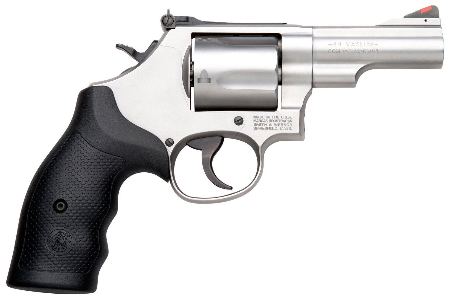 Smith & Wesson Model 69 Combat Magnum 44 Mag Revolver. 2.75 bbl 5 rd SS-img-2