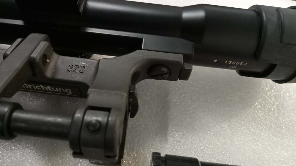 HK33E German Military- Unissued- Hensholt  Scope w/ illuminator 5.56 NATO-img-9