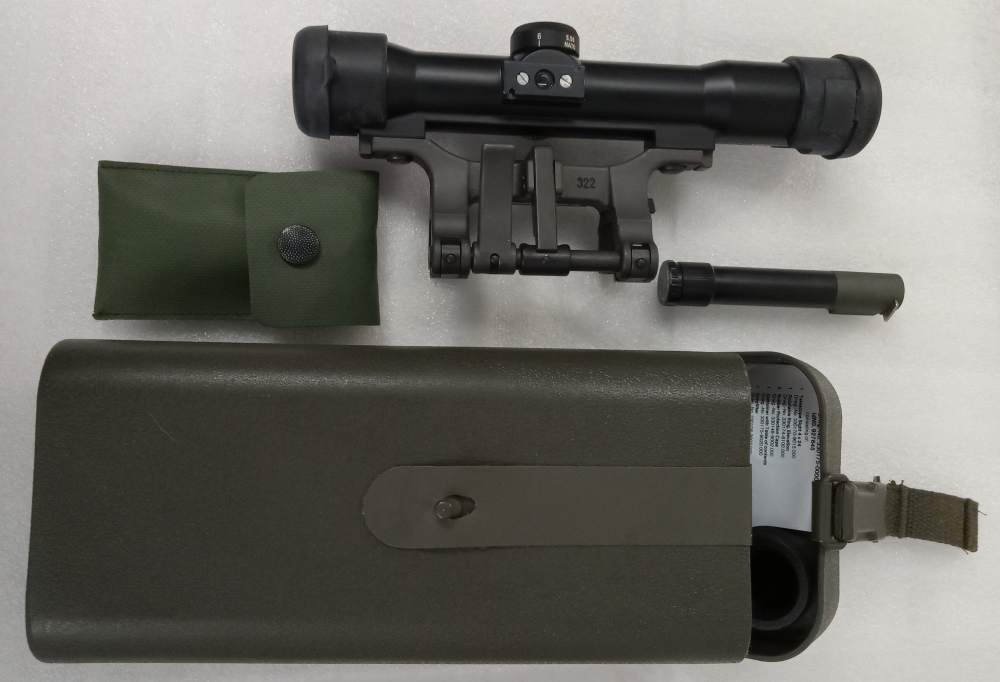 HK33E German Military- Unissued- Hensholt  Scope w/ illuminator 5.56 NATO-img-7