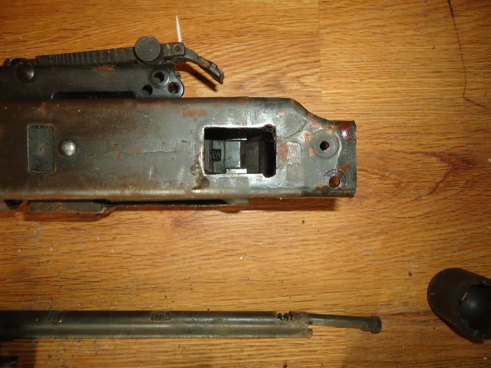 mg42/m53 parts kit great shape hardwood stock-img-5