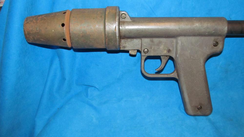 RARE WWII US USMC Army M2 M2-2 M2A1 Flame Thrower Flamethrower Wand Gun-img-4