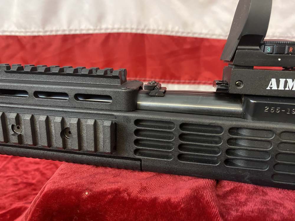 Ruger 10/22 Semi-Auto Rifle TAPCO Stock Red/Green dot sight included!-img-4
