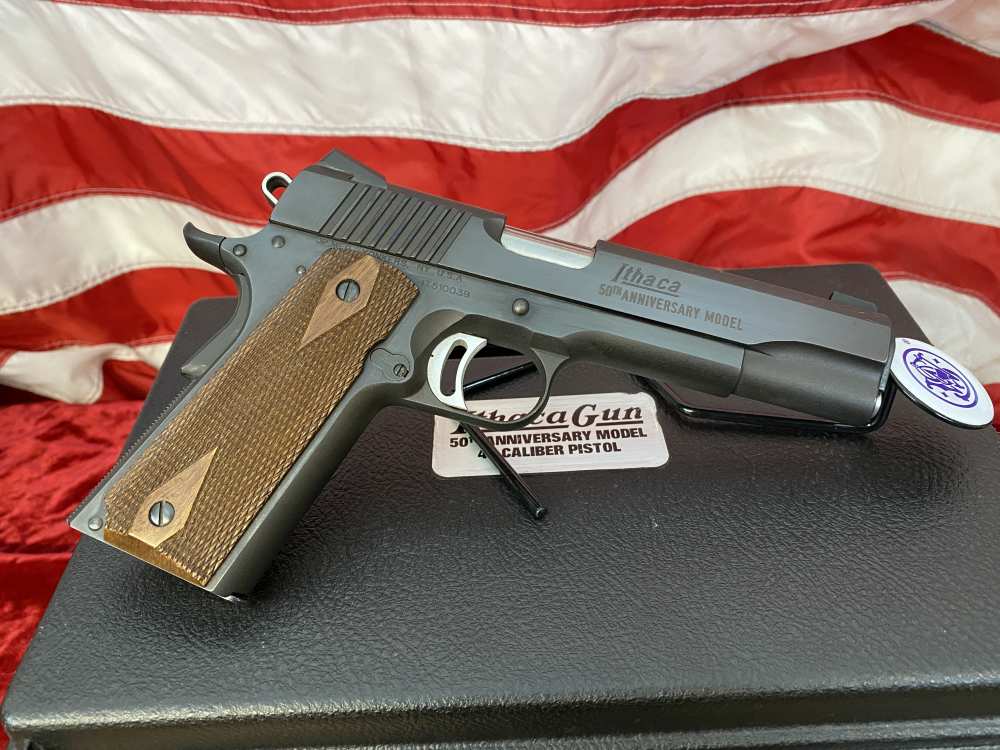 Rare Ithaca 1911A1 .45 ACP 50th Anniversary Commemorative 1 of 300 Made!-img-6