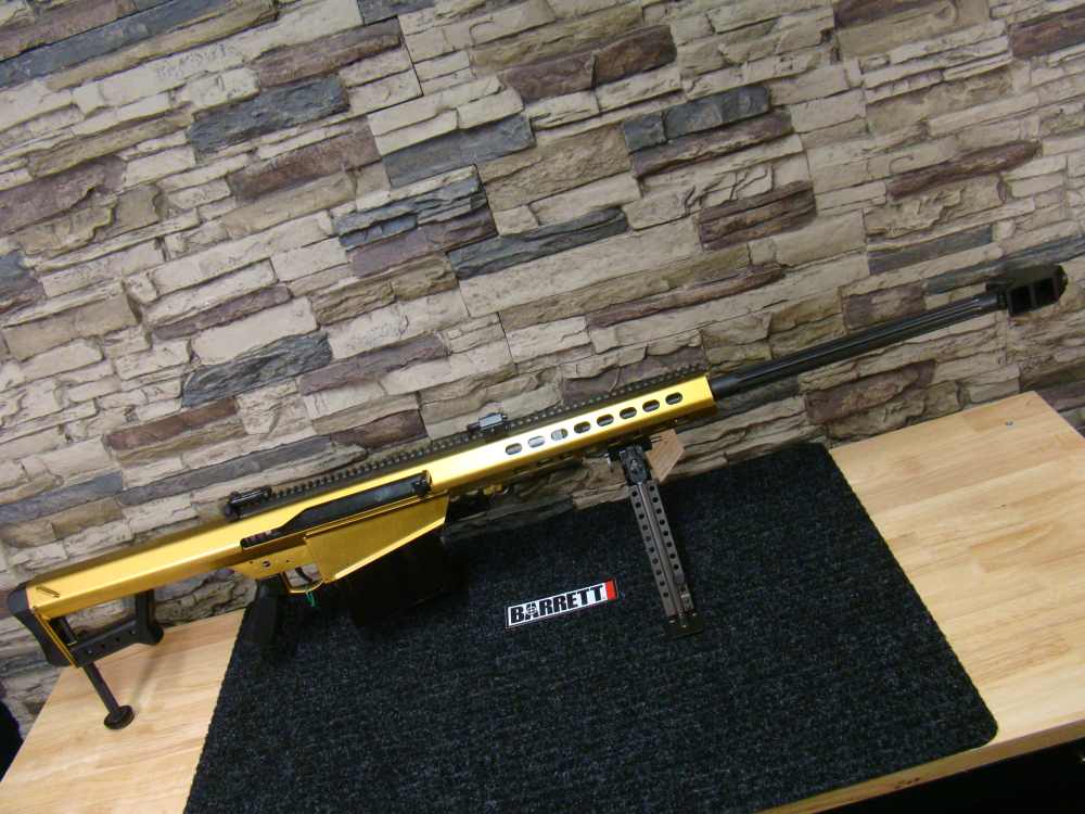 Barrett 82A1 29" .50BMG Rifle M82A1 50 semi-auto 82 10rd Factory New GOLD !-img-9