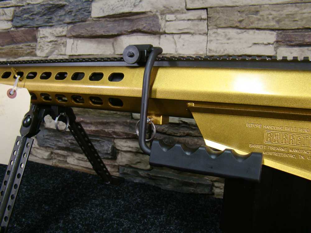 Barrett 82A1 29" .50BMG Rifle M82A1 50 semi-auto 82 10rd Factory New GOLD !-img-28