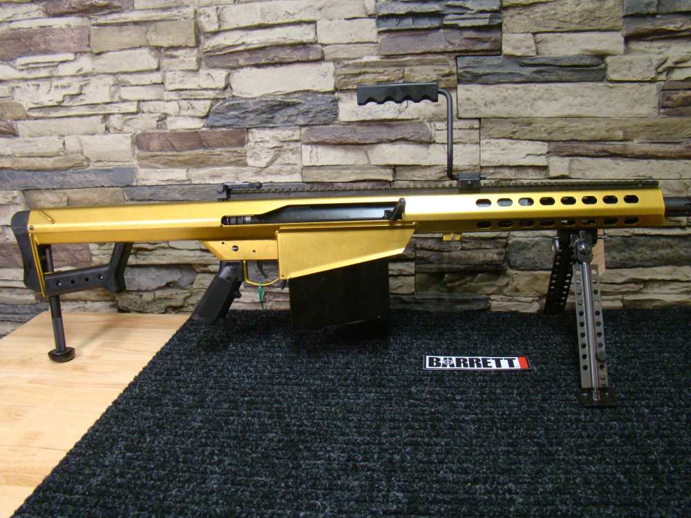 Barrett 82A1 29" .50BMG Rifle M82A1 50 semi-auto 82 10rd Factory New GOLD !-img-21
