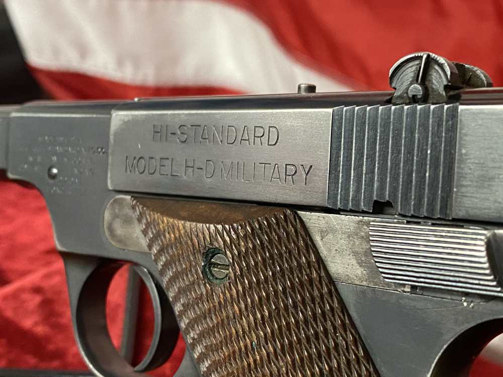 High Standard H-D Military 6.75" Barrel .22 LR New Haven Production 1947-img-8