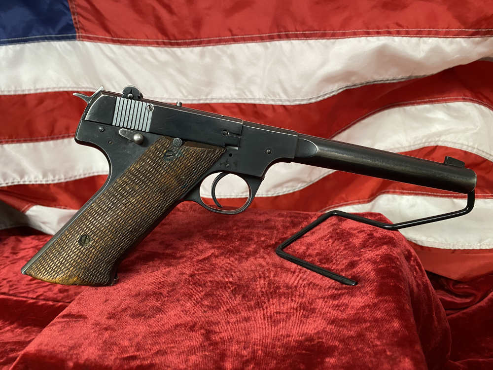 High Standard H-D Military 6.75" Barrel .22 LR New Haven Production 1947-img-13