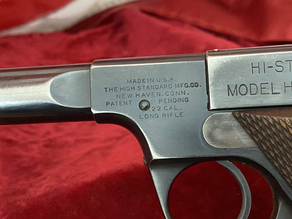 High Standard H-D Military 6.75" Barrel .22 LR New Haven Production 1947-img-26