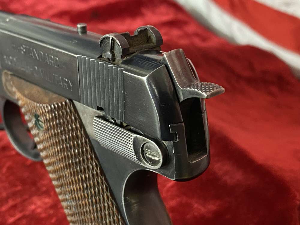 High Standard H-D Military 6.75" Barrel .22 LR New Haven Production 1947-img-7