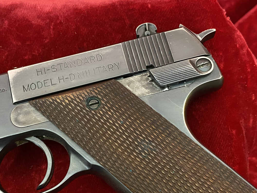 High Standard H-D Military 6.75" Barrel .22 LR New Haven Production 1947-img-23