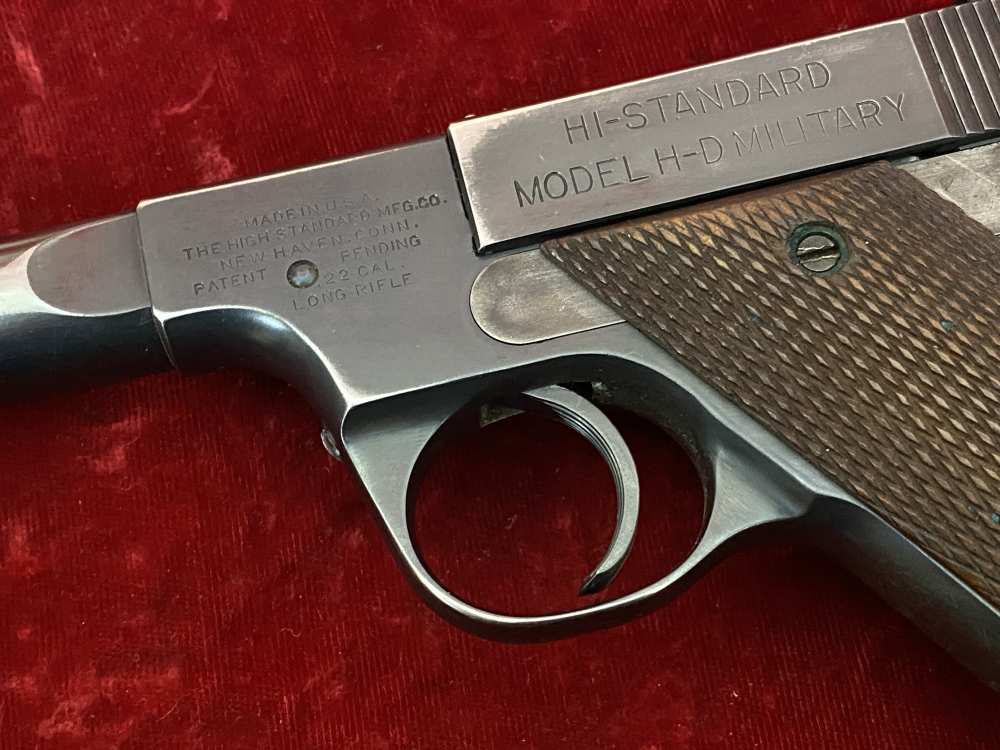 High Standard H-D Military 6.75" Barrel .22 LR New Haven Production 1947-img-24