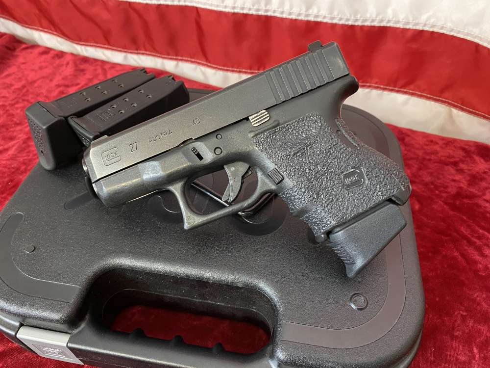 Glock 27 Gen3 .40 S&W 3 Magazines Pearce Extensions -img-0