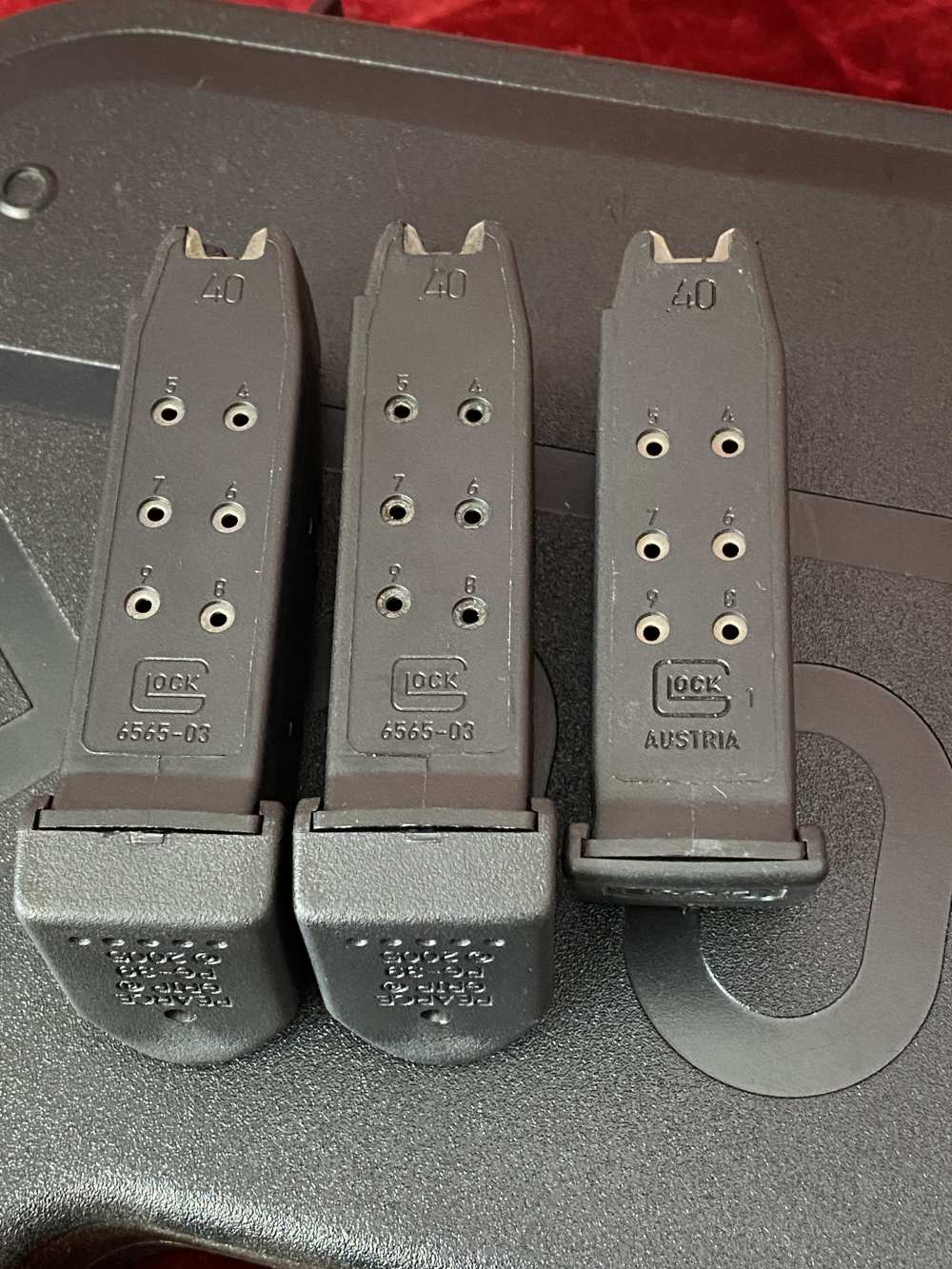 Glock 27 Gen3 .40 S&W 3 Magazines Pearce Extensions -img-14