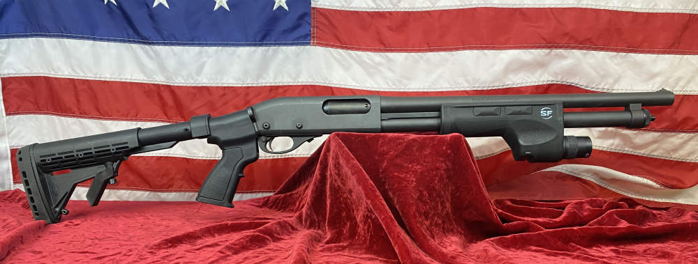 Remington 870 Tactical 12 Gauge Surefire 870 Forend Adjustable Stock-img-15