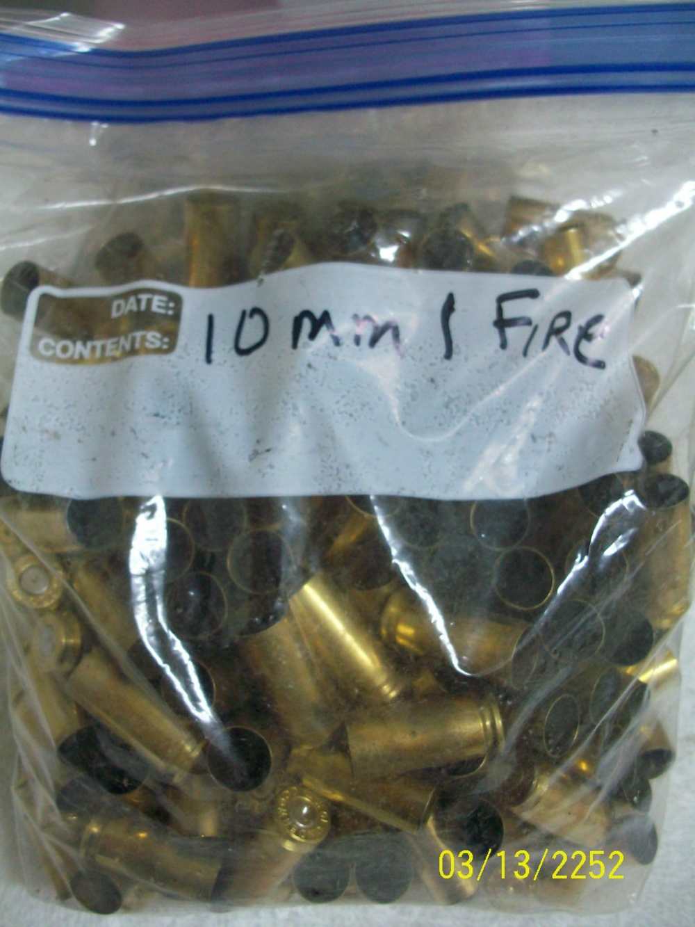 ONCE FIRED 10 MM Brass, cleaned and inspected-img-1