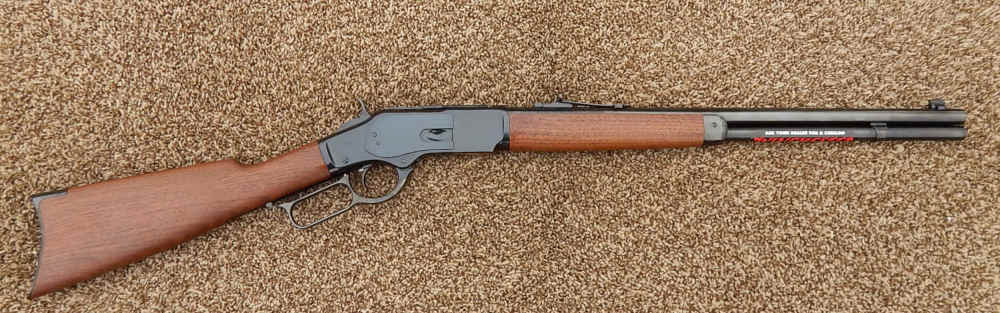 Winchester 1873 Short Rifle – Blued, 20” Barrel – .357 mag/.38 Spec. 2013-img-0
