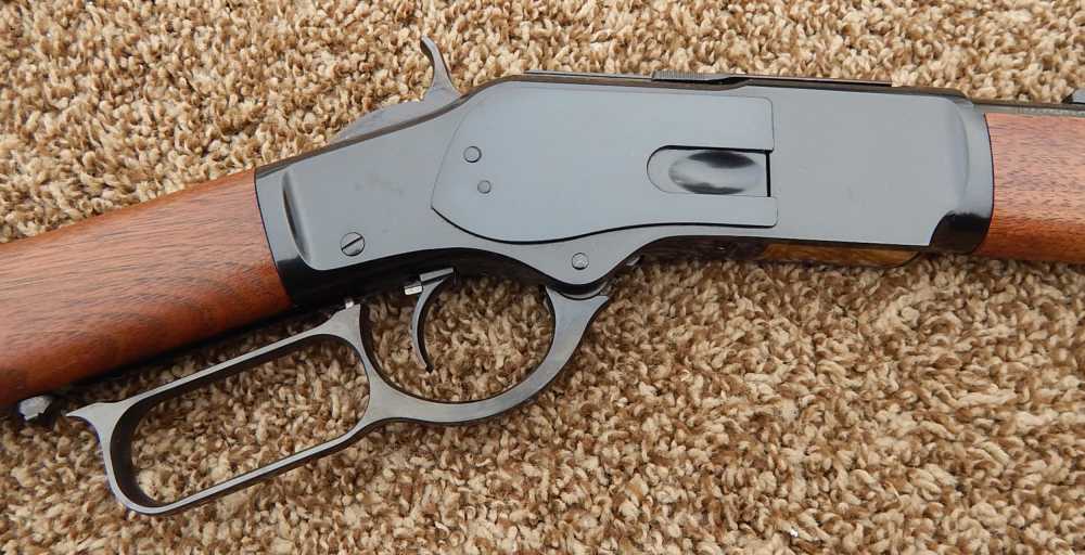 Winchester 1873 Short Rifle – Blued, 20” Barrel – .357 mag/.38 Spec. 2013-img-1