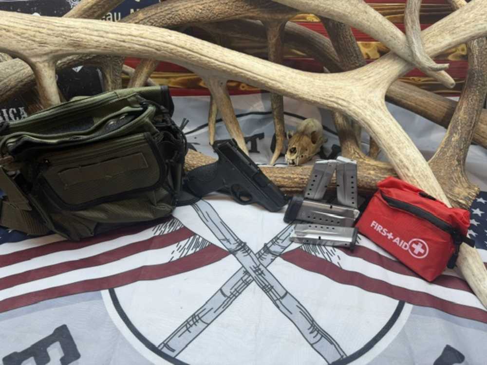 Smith and Wesson M&P9 Shield Bug Out Bag Bundle-img-0
