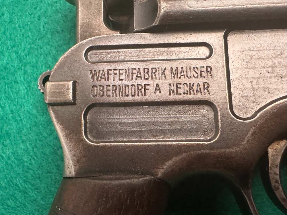 Mauser Broomhandle C96 9mm Mfg 1909 Probable Turkish Test / Trials?-img-2