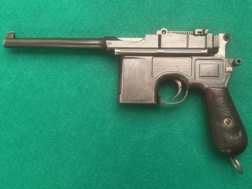 Mauser Broomhandle C96 9mm Mfg 1909 Probable Turkish Test / Trials?-img-0