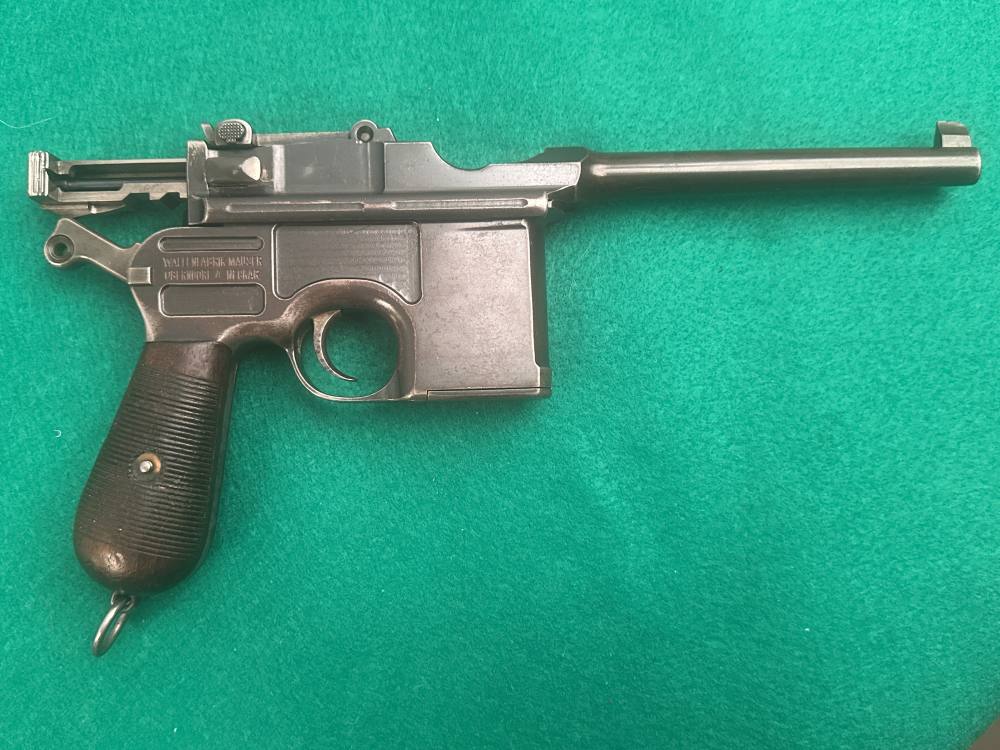 Mauser Broomhandle C96 9mm Mfg 1909 Probable Turkish Test / Trials?-img-13