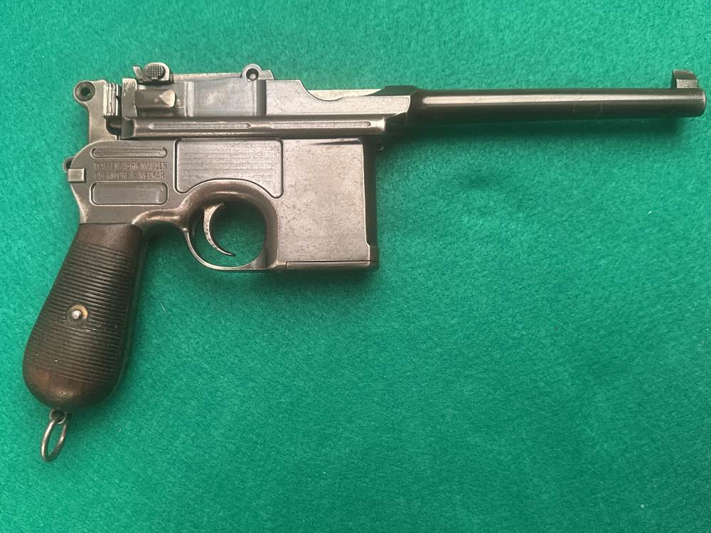 Mauser Broomhandle C96 9mm Mfg 1909 Probable Turkish Test / Trials?-img-1