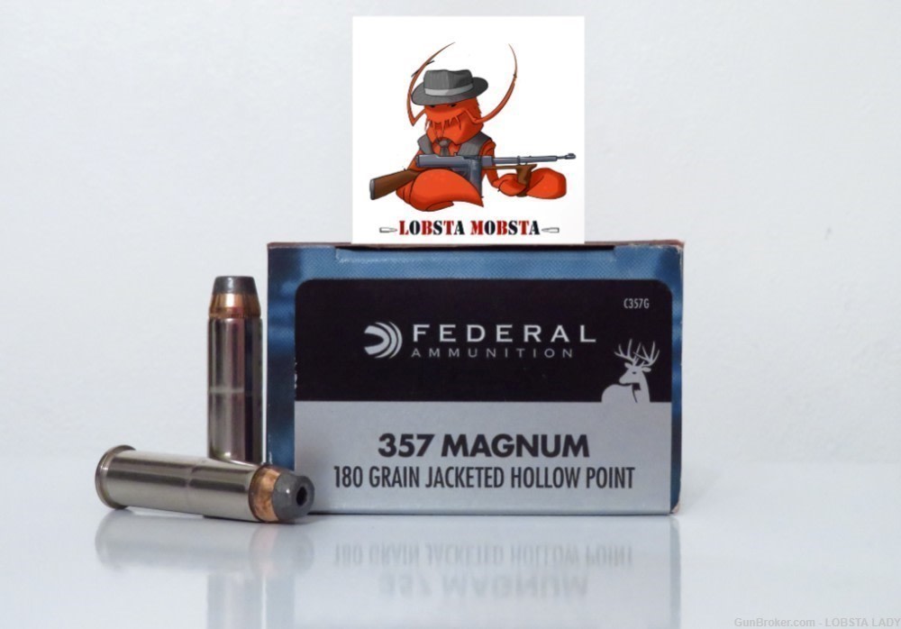 Federal Power-Shok Handgun 357 Magnum 180 Grain C357G-img-1