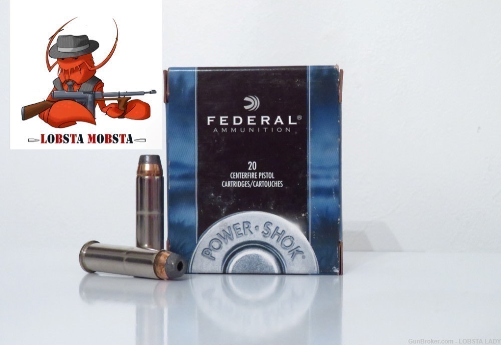 Federal Power-Shok Handgun 357 Magnum 180 Grain C357G-img-0