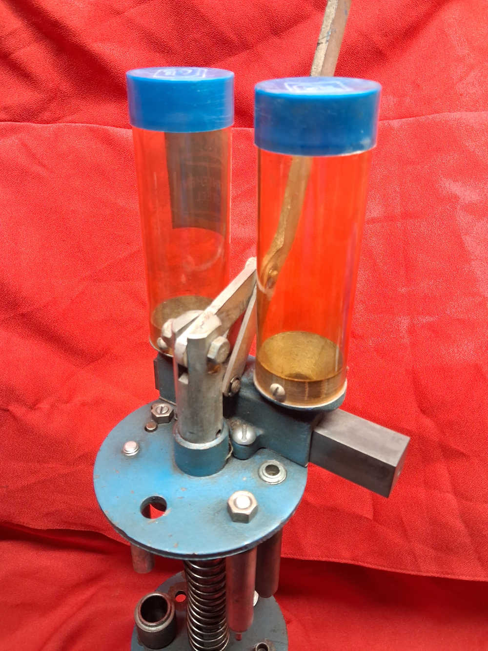 Vintage Pacific Deitemeyer No 100 12 Gauge Reloading Press With Dies Tubes-img-8